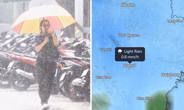 Miền Bắc mưa diện rộng từ ngày mai, những hôm nào Hà Nội mưa nhiều nhất?