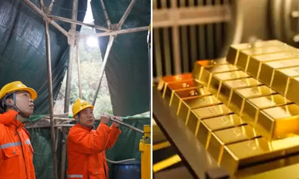 Phát hiện mỏ vàng lớn nhất thế giới ở Trung Quốc, có thể khai thác 1000 tấn