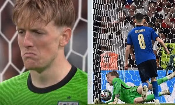 Thủ môn Jordan Pickford đã tự nói gì với chính mình trước khi đỡ quả penalty của Jorginho?