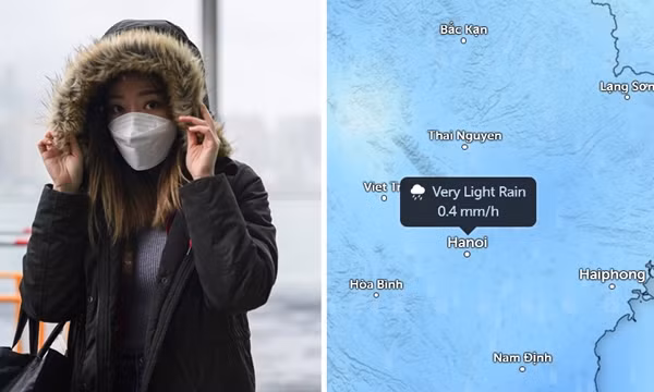 Không khí lạnh áp sát miền Bắc, Hà Nội hôm nào mưa nhiều, hôm nào lạnh sâu?