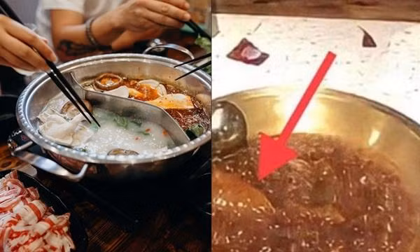 Chủ nhà hàng và khách ở Trung Quốc cãi nhau vì “vật thể lạ” trong nồi lẩu, kết quả bất ngờ