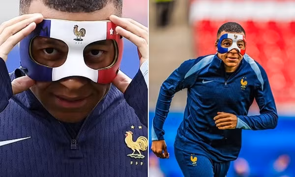 Mbappe khoe mặt nạ mới nhưng có thể không được đeo khi thi đấu, lý do là gì?