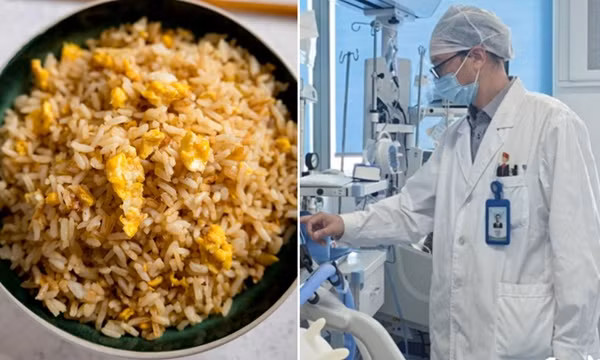Ăn cơm chiên trứng để qua đêm, hai người ở Trung Quốc nguy kịch, bác sĩ nói gì?