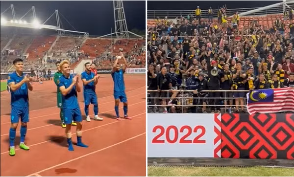 CĐV Malaysia làm gì khi thua ĐT Thái Lan mà AFF khen là “fan sân khách tuyệt vời nhất”?