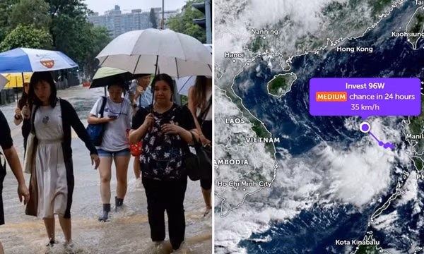 Xuất hiện vùng áp thấp ở Biển Đông, có ảnh hưởng đến thời tiết nước ta không?