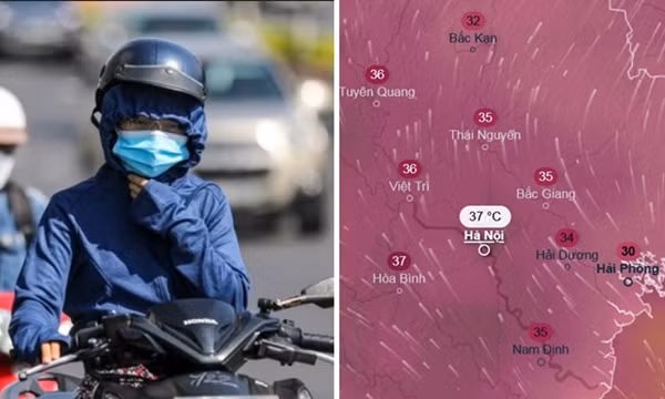 Miền Bắc nóng ẩm trước khi có không khí lạnh, hôm nào nhiệt độ Hà Nội cao nhất? 