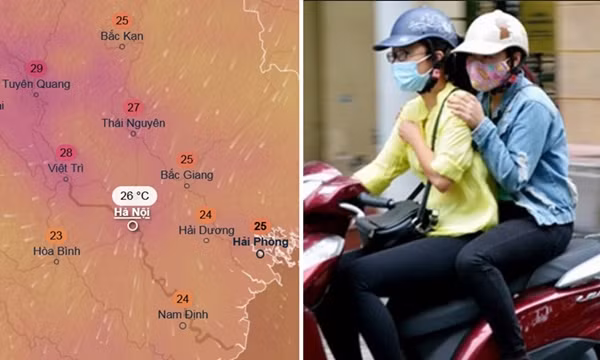 Gió mùa Đông Bắc sẽ khiến miền Bắc chuyển mát lạnh, Hà Nội giảm bao nhiêu độ?