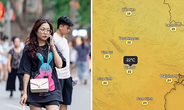 Gió Đông Bắc sắp về miền Bắc, Hà Nội có thể giảm 15 độ C chỉ trong nửa ngày