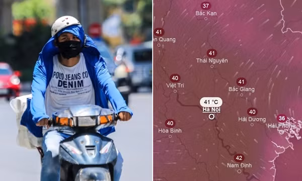 Hết mưa, miền Bắc đón nắng nóng, nhiệt độ Hà Nội có thể lại chạm mức 40 độ C