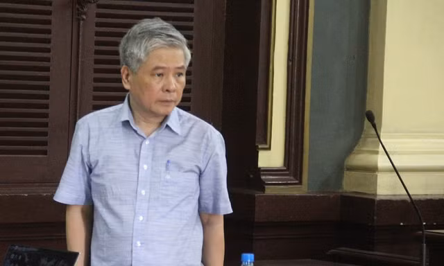 Nguyên phó Thống đốc Đặng Thanh Bình đối diện án 4-5 năm tù. Ảnh: Tân Châu