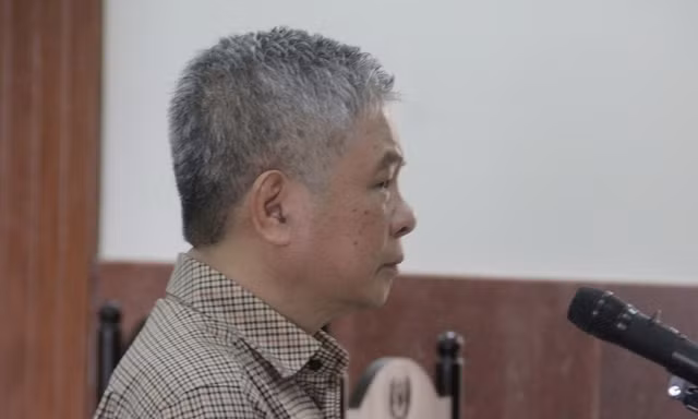 Ông Đặng Thanh Bình vừa được cấp phúc thẩm tuyên 36 tháng tù, cho hưởng án treo. Ảnh: Tân Châu