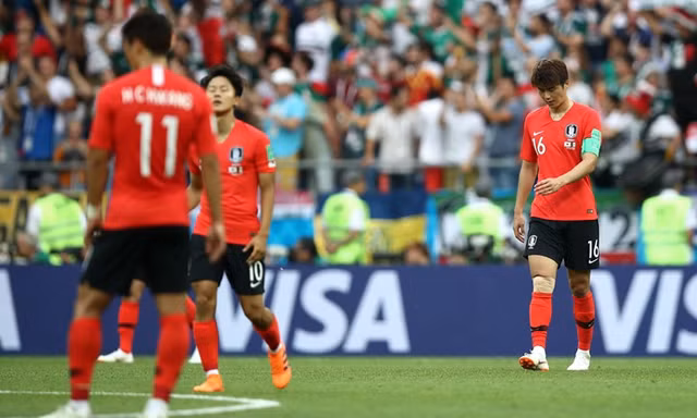 Hàn Quốc 1-2 Mexico: Lẳng lặng cúi đầu