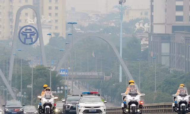 Hà Nội công bố phương án phân luồng giao thông để phục vụ đoàn khách quốc tế sang thăm và làm việc