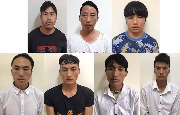 Các đối tượng trong nhóm buôn người.