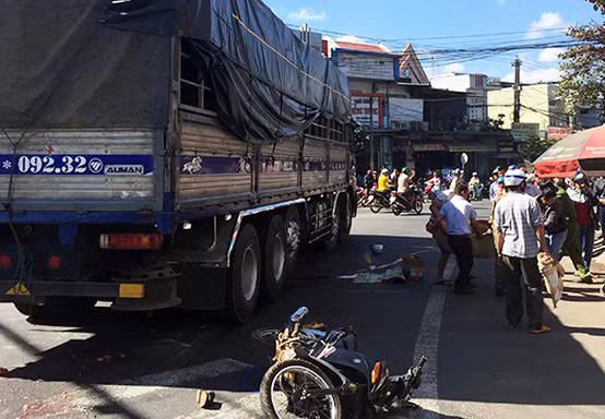 Hiện trường vụ tai nạn