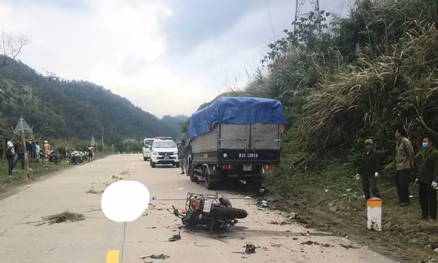 Hiện trường vụ tai nạn