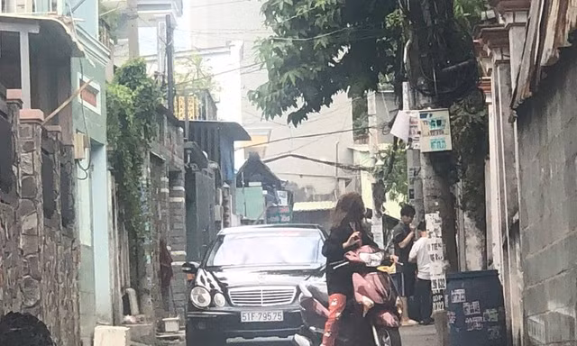 Hiện trường vụ việc.