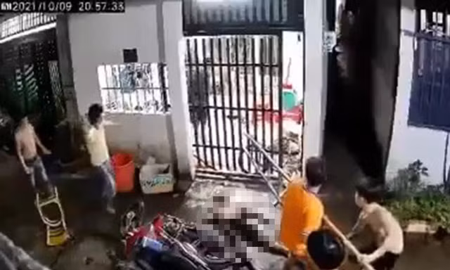 Hiện trường vụ việc.