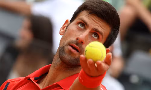 Djokovic hướng đến danh hiệu Masters 1000 thứ ba trong năm. Ảnh: Reuters.