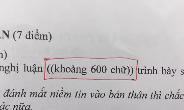 Khảo sát chất lượng THPT Hà Nội: Đề Văn sai 4 lỗi chính tả