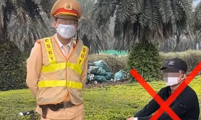 CSGT Hà Nội lên tiếng về thông tin 'người đàn ông tự ý điều chỉnh tín hiệu giao thông'