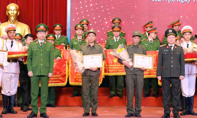 Hà Nội tuyên dương cán bộ Công an xã tiêu biểu