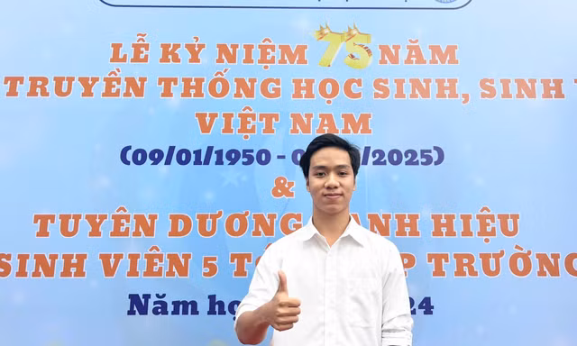 Nam sinh '5 tốt' có GPA tuyệt đối, sở hữu nhiều công bố về Toán học