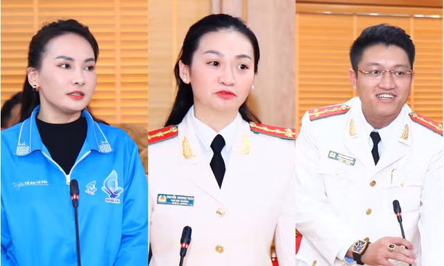 Đóng góp trí tuệ và màu sắc riêng của thanh niên Công an tại Đại hội Hội LHTN Việt Nam 