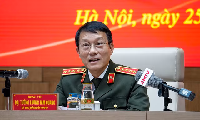 Bộ trưởng Lương Tam Quang: Thanh niên Công an phải là điểm tựa bình yên của nhân dân