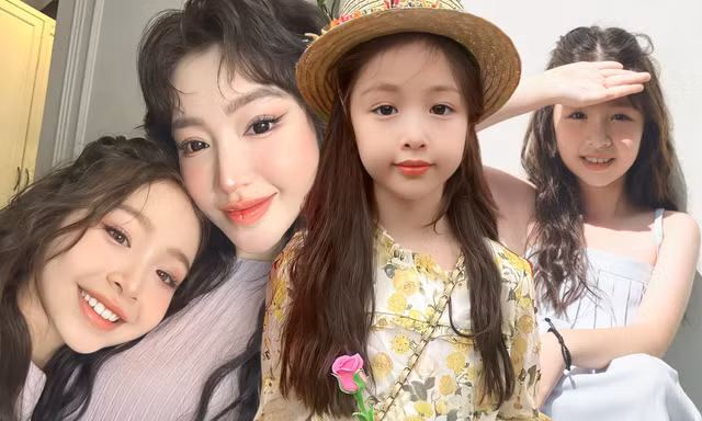 "Hoa hậu tương lai" nhà Elly Trần: Vẻ đẹp ngọt ngào, chiều cao vượt trội