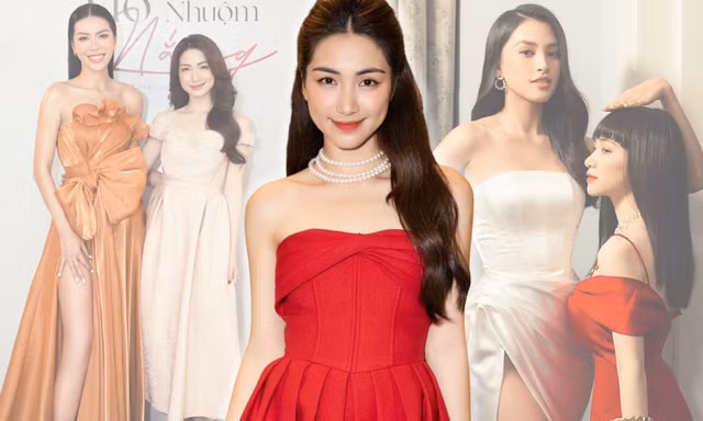 Hòa Minzy không sợ bị "dìm", vẫn tỏa sáng khi đứng cạnh dàn siêu mẫu, Hoa hậu