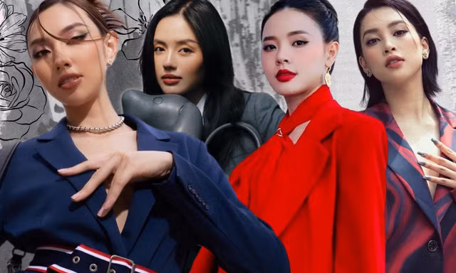 Mỹ nhân Việt diện vest: Hoa hậu Thùy Tiên quyền lực, Midu chuộng style thanh lịch