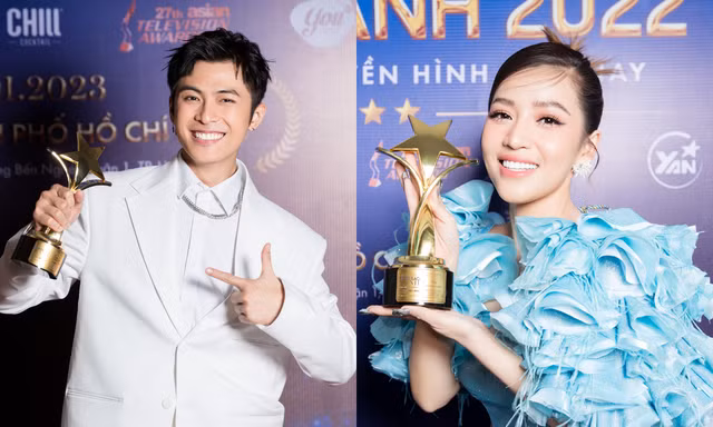 Giải thưởng Ngôi Sao Xanh 2022: Chi Pu và "OTP" Puka - Gin Tuấn Kiệt ẵm cúp vàng