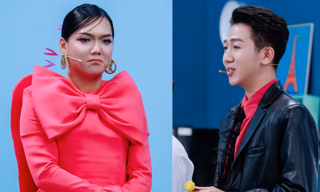 Luôn trong "chế độ mỏ hỗn", Phạm Thoại lần đầu khóc nức nở khi quay gameshow