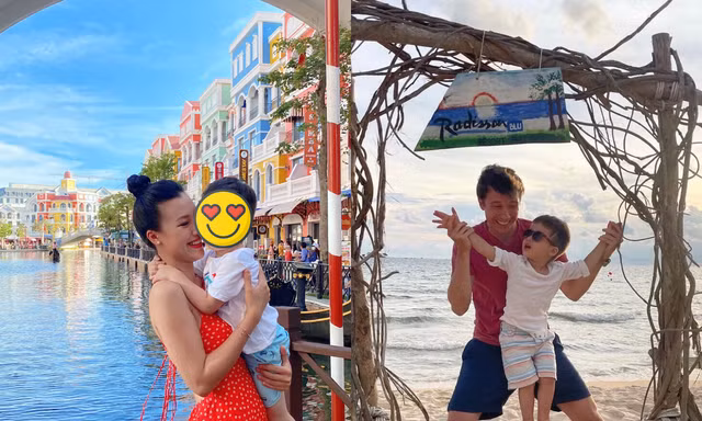 Á hậu Hoàng Oanh vướng nghi vấn đi du lịch với chồng cũ sau khi "đường ai nấy đi"