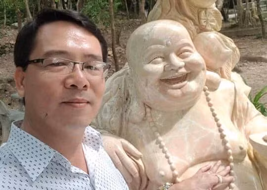 Ông Trương Hải Ân bị bắt khi đang lẩn trỗn tại TPHCM.