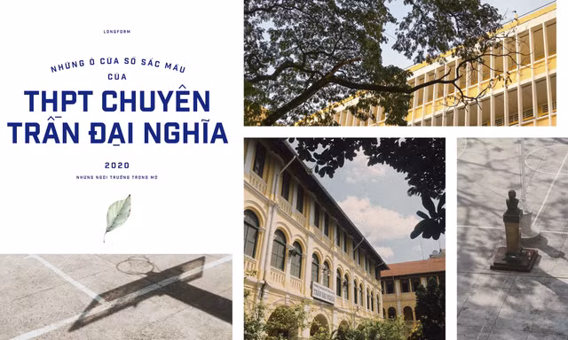 Ngôi trường trong mơ: Những ô cửa sổ sắc màu của trường THPT Chuyên Trần Đại Nghĩa