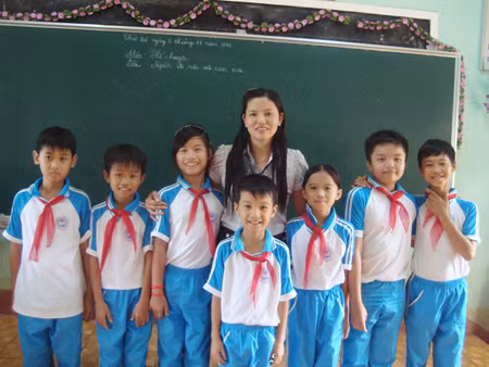 Lòng yêu nghề của cô giáo vùng biên