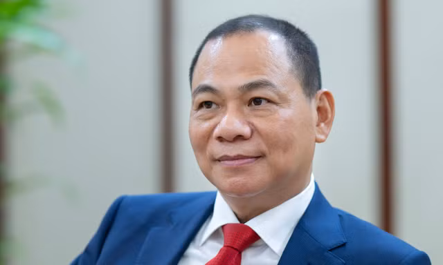 Tài sản tỷ phú Phạm Nhật Vượng lập kỷ lục mới
