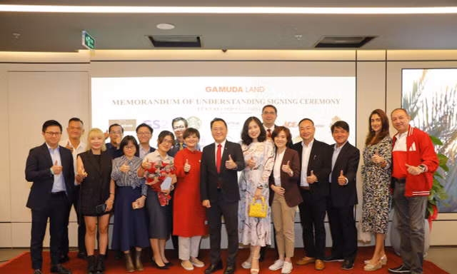 Gamuda Land Việt Nam ký kết ghi nhớ hợp tác với các đối tác bán lẻ uy tín