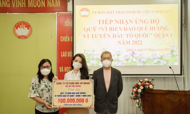 The Marq ủng hộ 100 triệu đồng cho Quỹ “Vì biển đảo quê hương - Vì tuyến đầu Tổ quốc” 2022