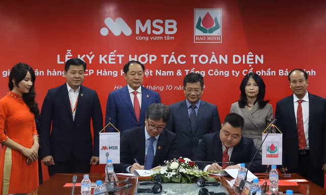 MSB ký kết hợp tác toàn diện với Bảo Minh