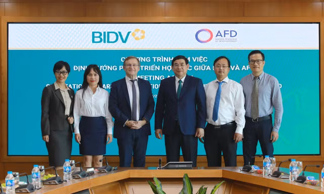 BIDV và Cơ quan Phát triển Pháp tăng cường hợp tác