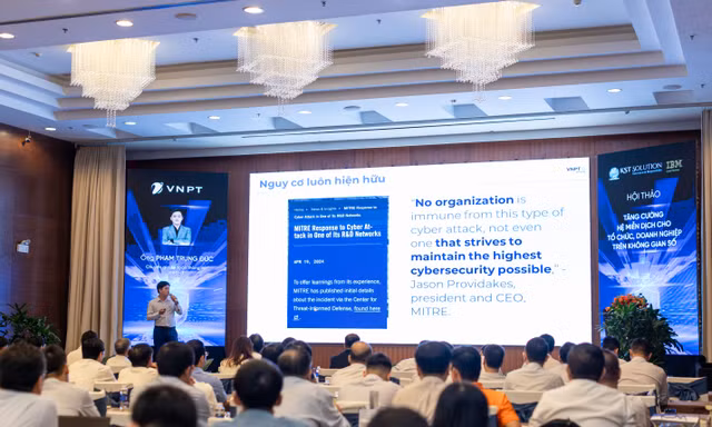 Doanh nghiệp cần tăng 'sức đề kháng' trên không gian mạng 