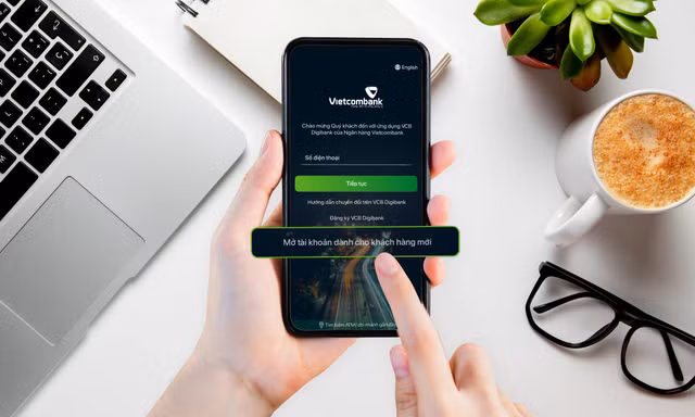 Vietcombank ra mắt dịch vụ mở tài khoản trực tuyến xác thực bằng eKYC