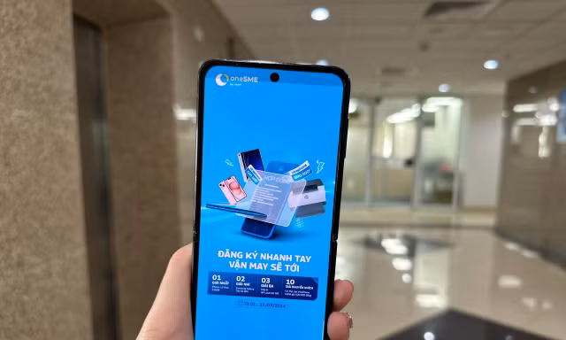 VNPT tặng iPhone15 cho khách hàng đăng ký dịch vụ qua oneSME