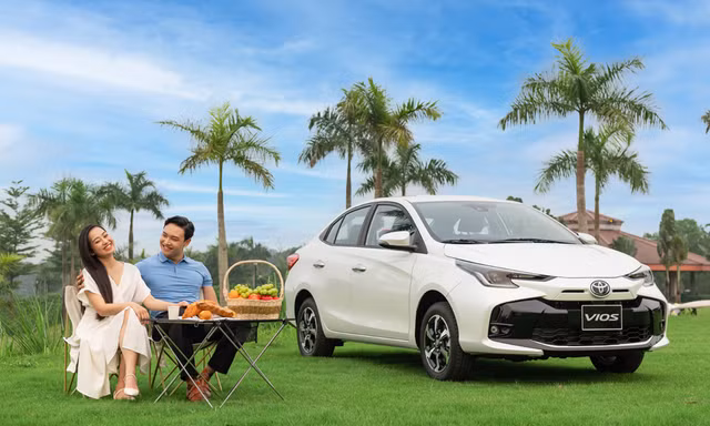 Vios tiến thẳng top 10 mẫu xe bán chạy nhất thị trường tháng 7 