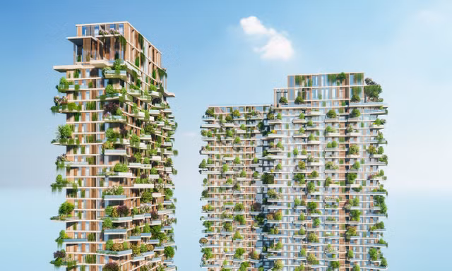 Dự án căn hộ có 400 khu vườn trên cao tại Ecopark