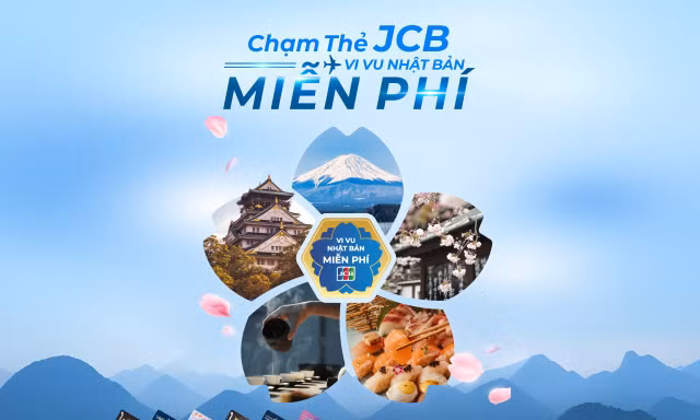 'Chạm thẻ JCB, vi vu Nhật Bản miễn phí' cùng VietinBank