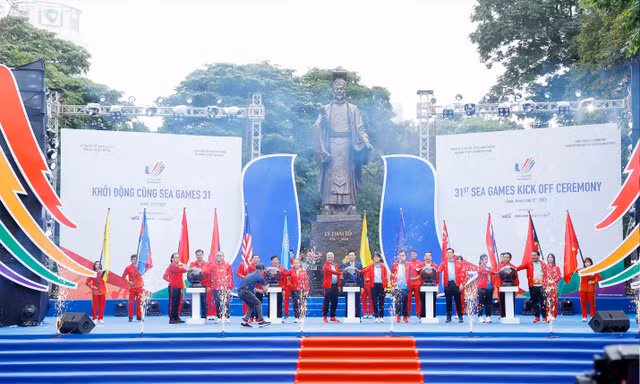 Lễ khởi động SEA Games 31 - đánh dấu một năm trước Đại hội thể thao Đông Nam Á 